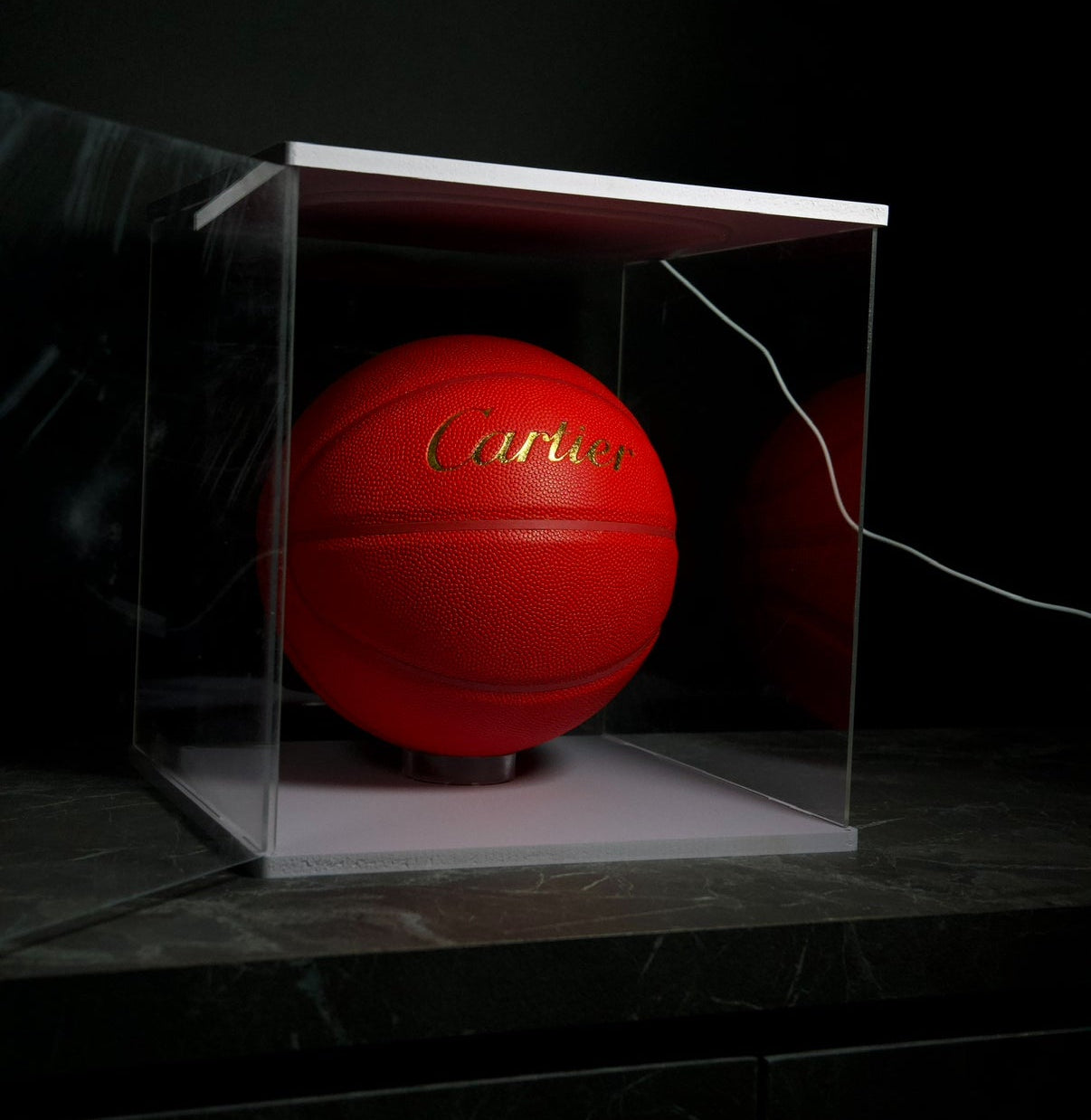 Spot-Light Basketball Display Case