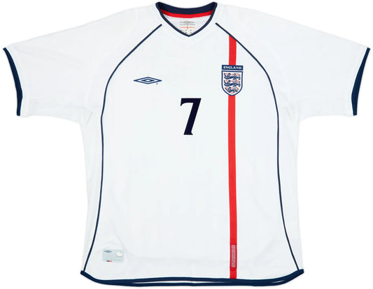 England 2001-2003 Home Shirt